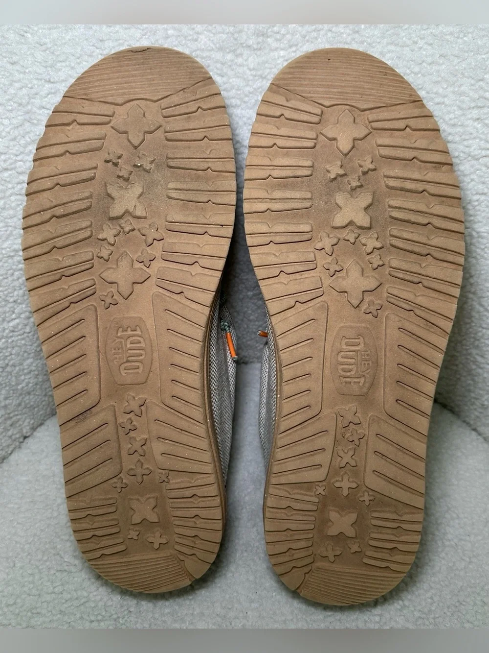 Hey Dude Wally Hemp Daze Tan Floral Casual Slip-On Loafers Palm Leaves Summer 13
